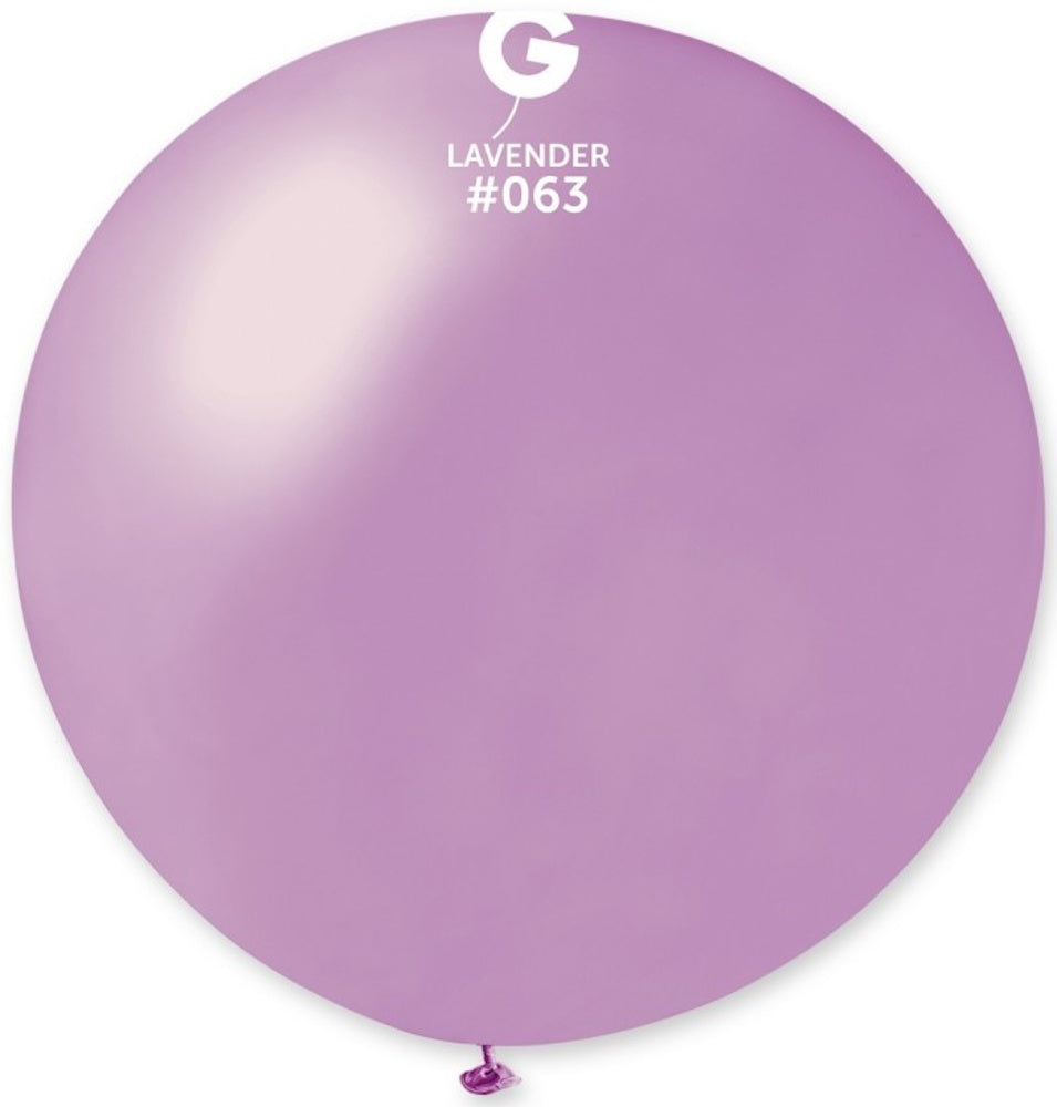 Gemar 063 Metallic Lavender 80cm 31 Inch Latex Luftballons