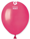 Gemar 064 Metallic Fuchsia 12,5cm 5 Inch Latex Luftballons