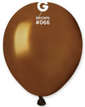Gemar 066 Metallic Brown 12,5cm 5 Inch Latex Luftballons