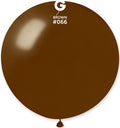 Gemar 066 Metallic Brown 80cm 31 Inch Latex Luftballons
