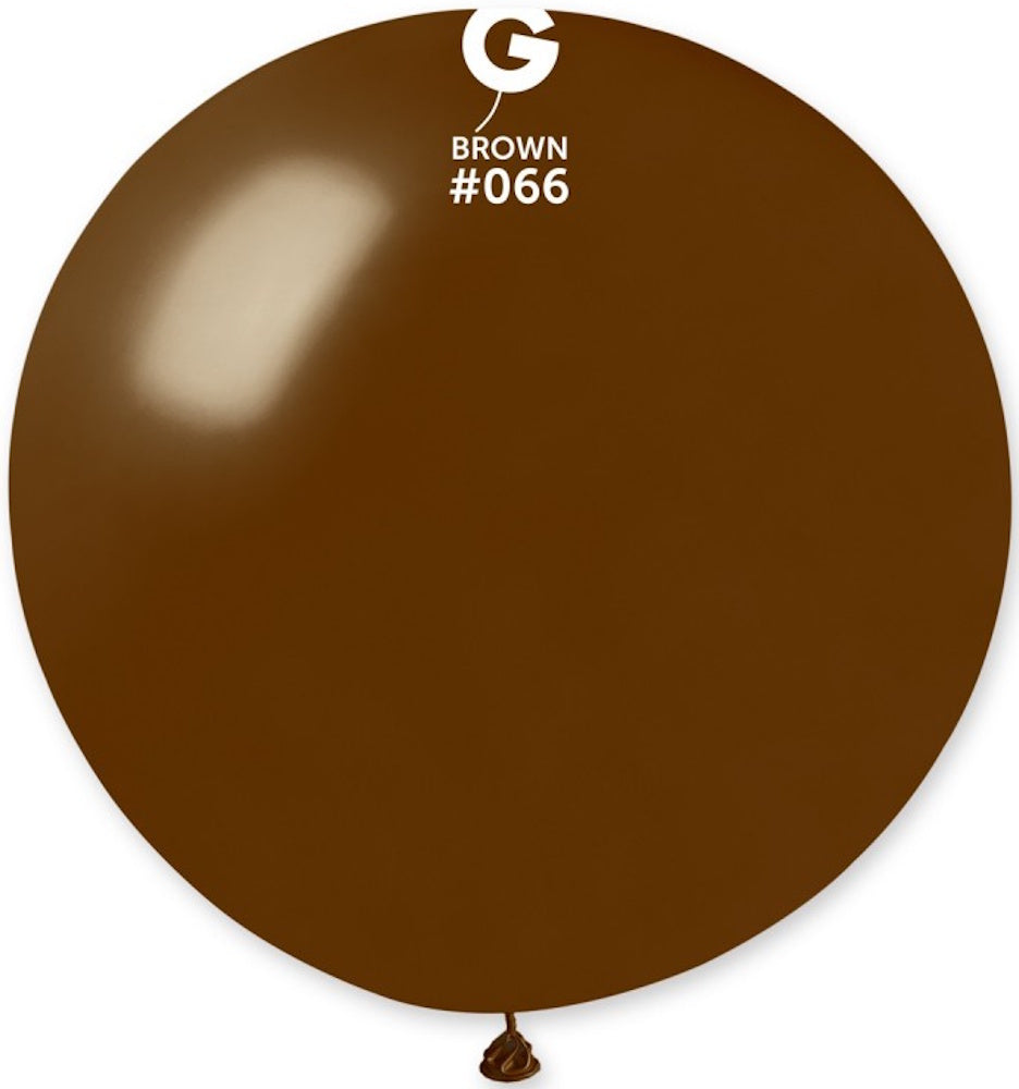 Gemar 066 Metallic Brown 80cm 31 Inch Latex Luftballons