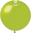 Gemar 067 Metallic Light Green 80cm 31 Inch Latex Luftballons