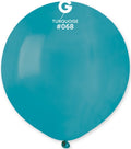 Gemar 068 Standard Turquoise 48cm 19 Inch G19 Latex Luftballons