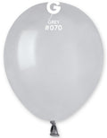 Gemar 070 Standard Grey 12,5cm 5 Inch Latex Luftballons