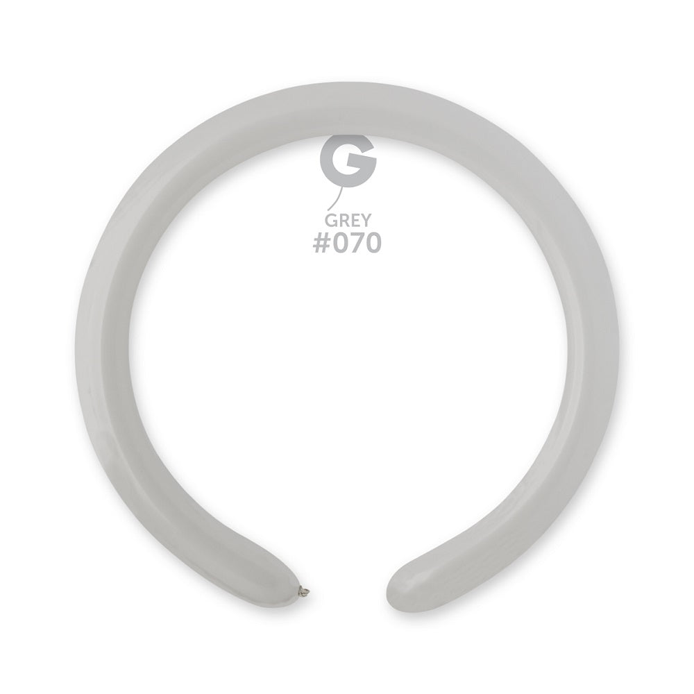 Gemar 070 Standard Grey 260G Modellierballons D4 Grau