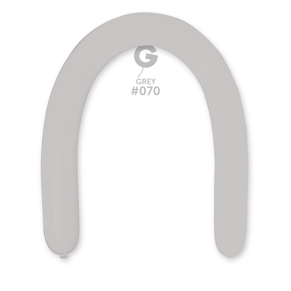 Gemar 070 Standard Grey 350G Modellierballons D6 Grau