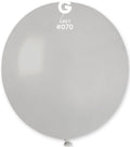 Gemar 070 Standard Grey 48cm 19 Inch G19 Latex Luftballons