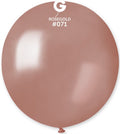 Gemar 071 Metallic Rose Gold 48cm 19 Inch GM150 Latex Luftballons