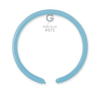 Gemar 072 Standard Baby Blue 160G Modellierballons D2 Blau
