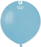 Gemar 072 Standard Baby Blue 48cm 19 Inch G19 Latex Luftballons