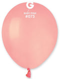 Gemar 073 Standard Baby Pink 12,5cm 5 Inch Latex Luftballons