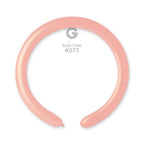 Gemar 073 Standard Baby Pink 260G Modellierballons D4 Rosa