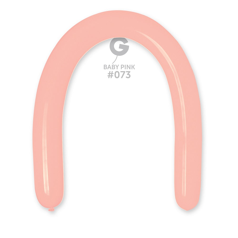 Gemar 073 Standard Baby Pink 350G Modellierballons D6 Rosa