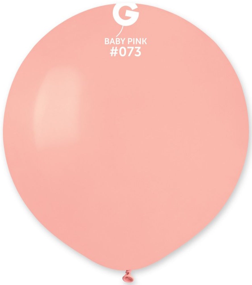 Gemar 073 Standard Baby Pink 48cm 19 Inch G150 Latex Luftballons