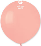 Gemar 073 Standard Baby Pink 48cm 19 Inch G150 Latex Luftballons