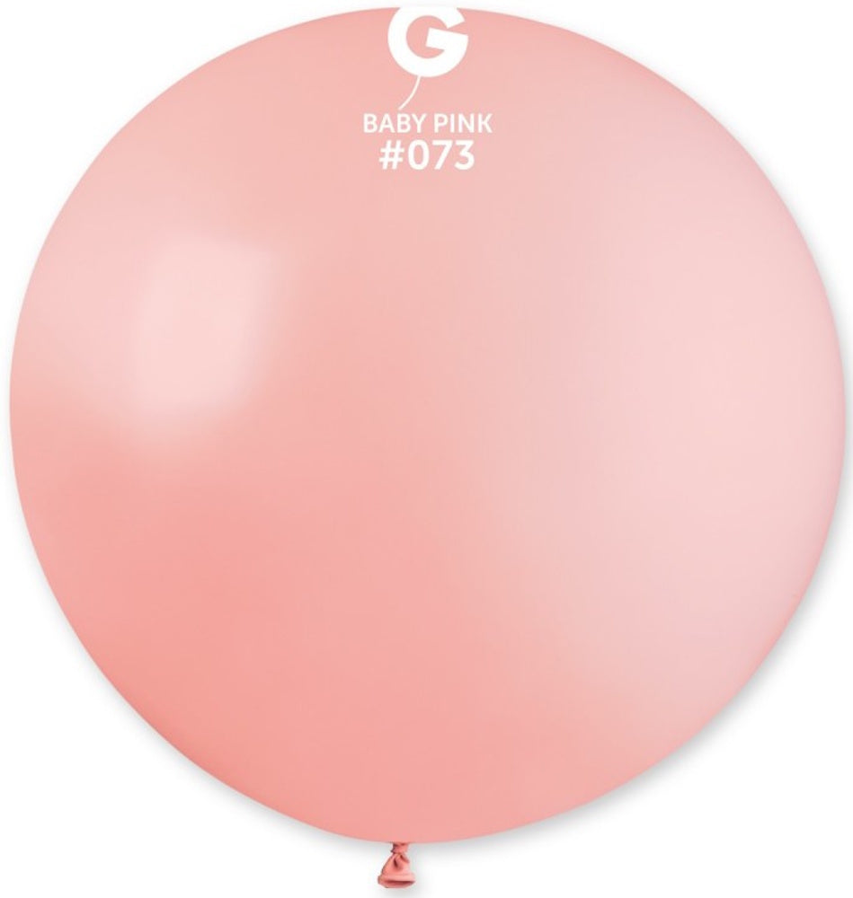 Gemar 073 Standard Baby Pink 80cm 31 Inch Latex Luftballons
