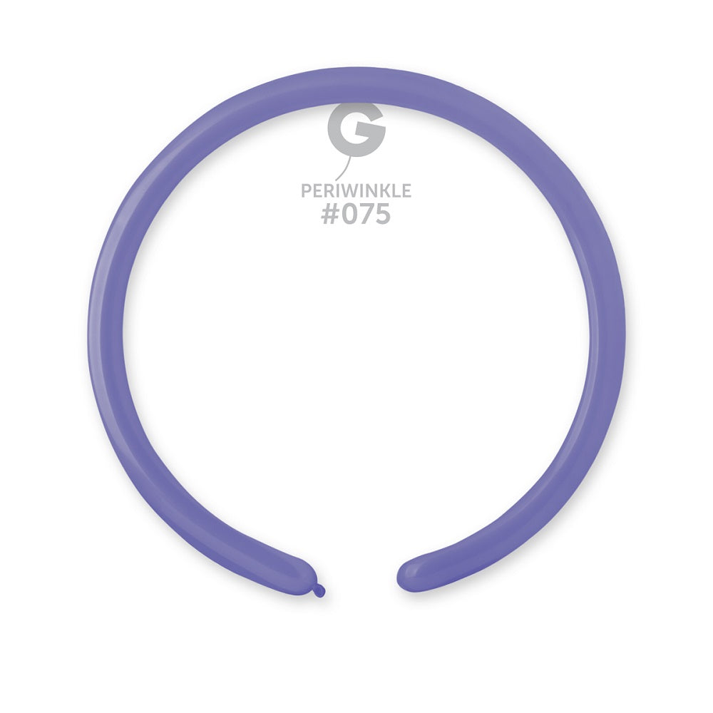 Gemar 075 Standard Periwinkle 160G Modellierballons D2