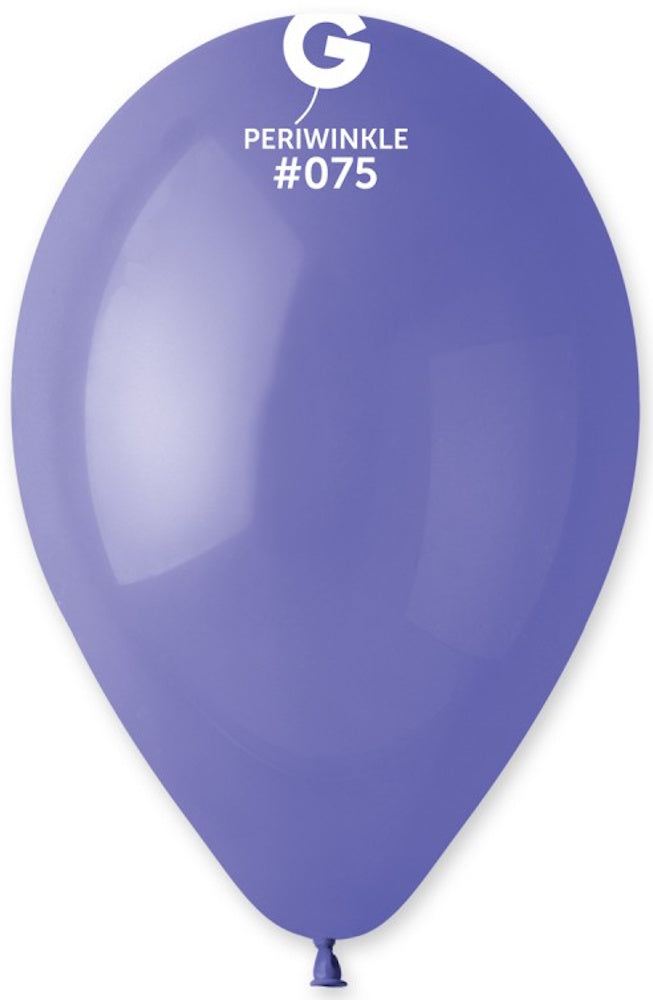 Gemar 075 Standard Periwinkle 33cm 13" G120 Latex Luftballons