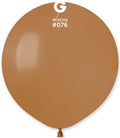 Gemar 076 Standard Mocha 48cm 19 Inch G150 Latex Luftballons