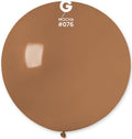 Gemar 076 Standard Mocha 80cm 31 Inch Latex Luftballons