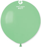Gemar 077 Standard Mint Green 48cm 19 Inch G150 Latex Luftballons