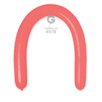 Gemar 078 Standard Coral 350G Modellierballons D6 Koralle