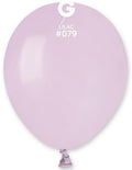 Gemar 079 Standard Lilac 12,5cm 5" A50 Latex Luftballons Lila
