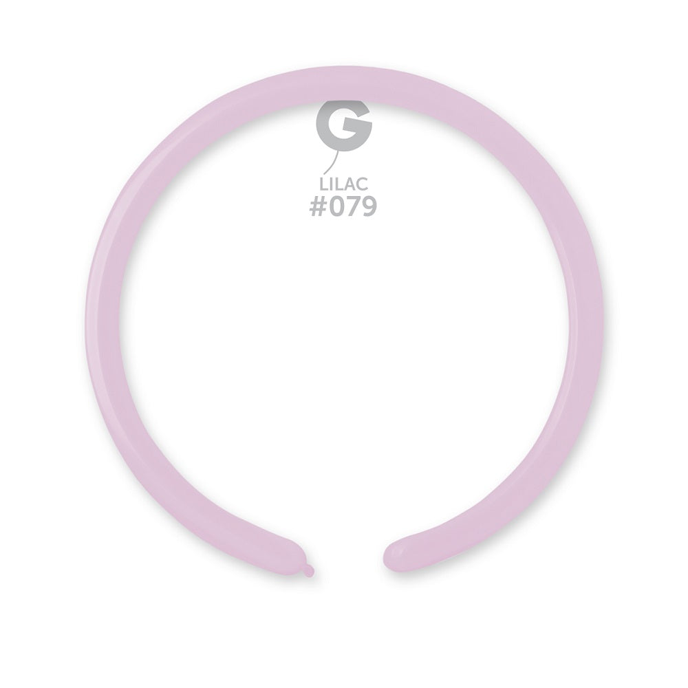 Gemar 079 Standard Lilac 160G Modellierballons D2 Lila