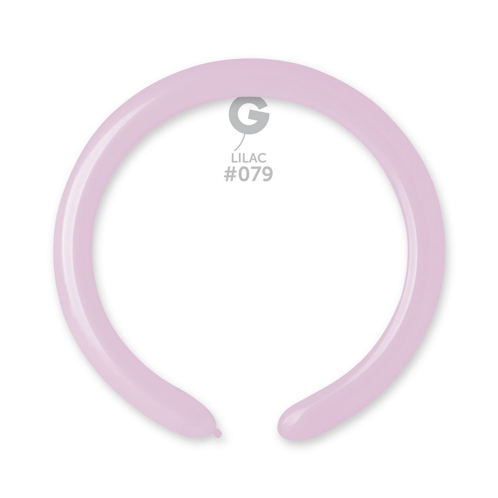 Gemar 079 Standard Lilac 260G Modellierballons D4 Lila