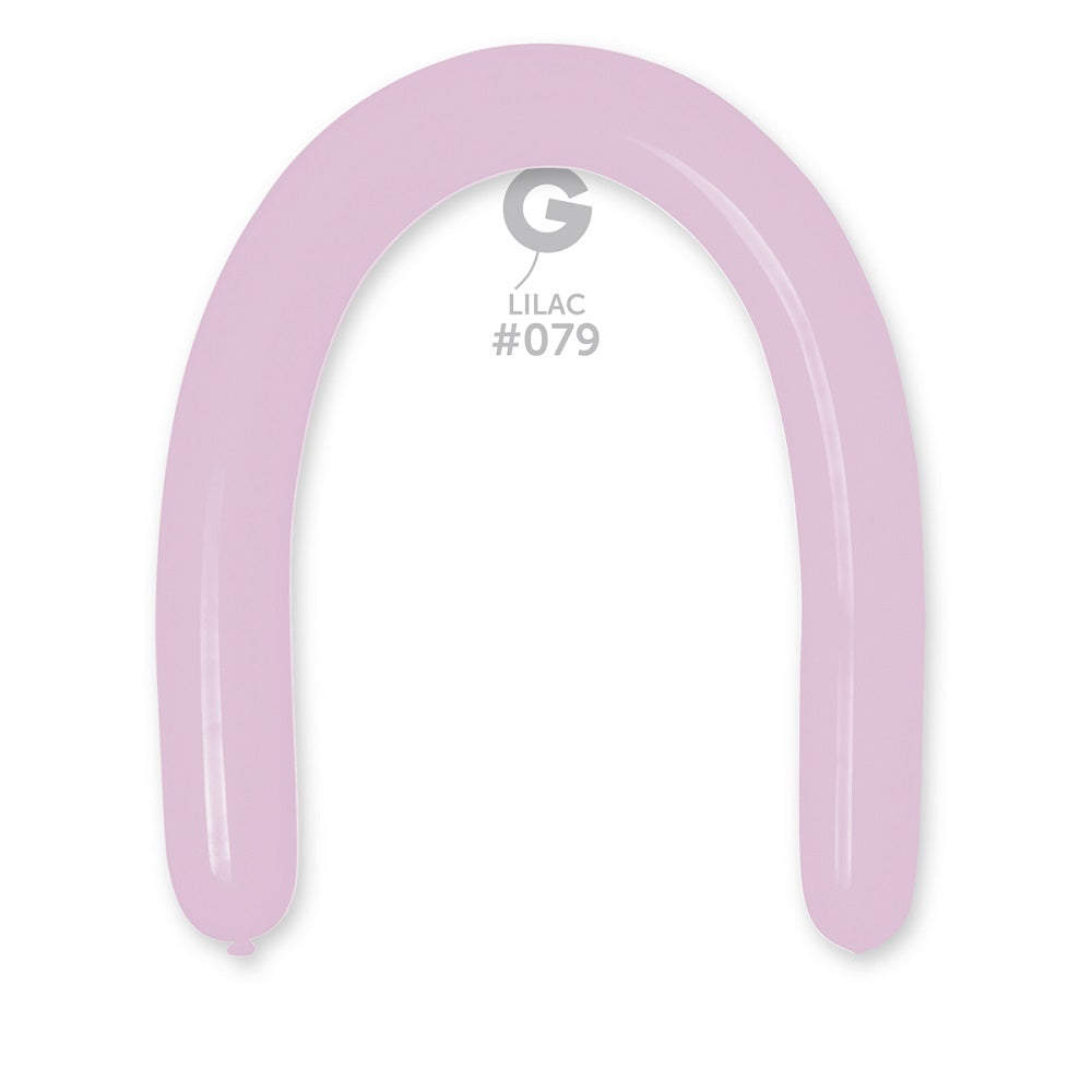 Gemar 079 Standard Lilac 350G Modellierballons D6 Lila