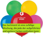 Gemar 080 Standard Classic Assortment 48cm 19" G19 Latex Luftballons
