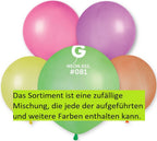 Gemar 081 Neon Assortment 48cm 19 Inch GF19 Latex Luftballons