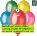 Gemar 082 Metallic Assortment 33cm 13 Inch GM120 Latex Luftballons