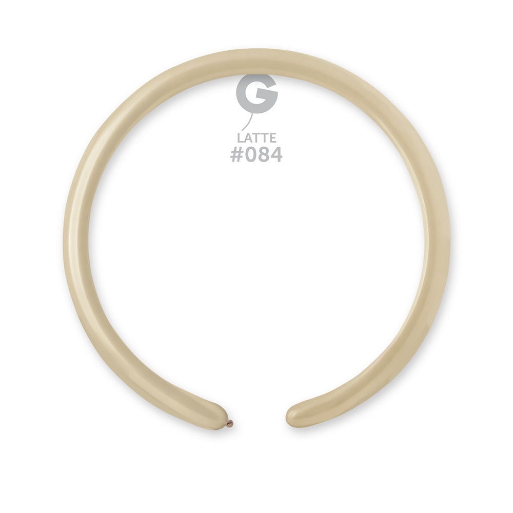 Gemar 084 Standard Latte 160G Modellierballons D2 Braun