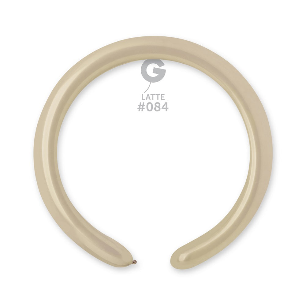 Gemar 084 Standard Latte 260G Modellierballons D4 Braun