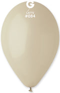 Gemar 084 Standard Latte 33cm 13" G120 Latex Luftballons Braun