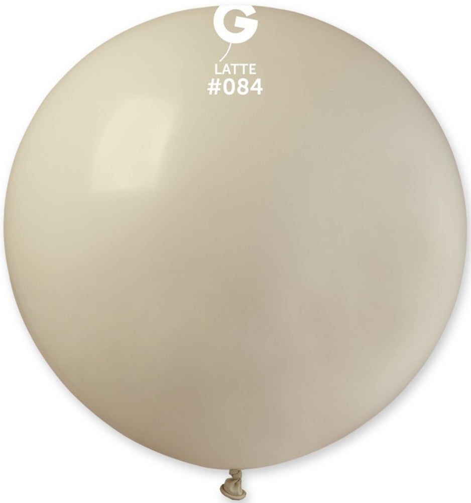 Gemar 084 Standard Latte 80cm 31 Inch Latex Luftballons