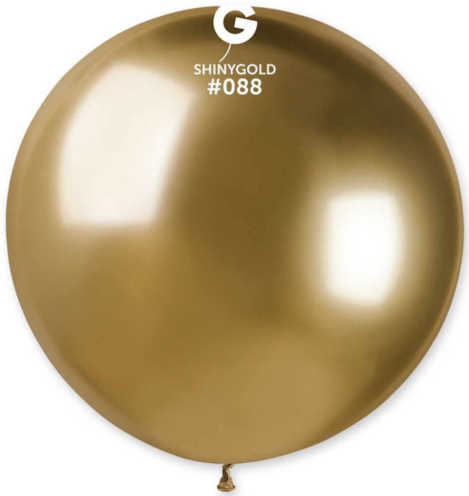 Gemar 088 Shiny Gold 80cm 31 Inch Latex Luftballons