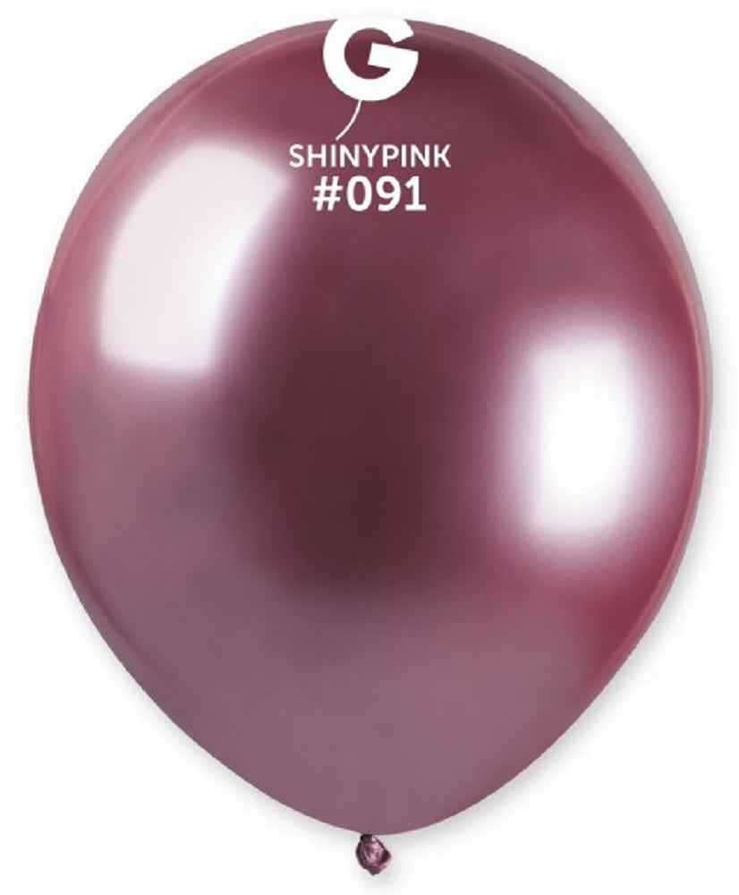 Gemar 091 Shiny Pink 12,5cm 5 Inch Latex Luftballons