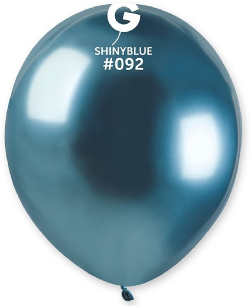 Gemar 092 Shiny Blue 12,5cm 5 Inch Latex Luftballons