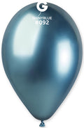 Gemar 092 Shiny Blue 33cm 13 Inch GB120 Latex Luftballons