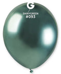 Gemar 093 Shiny Green 12,5cm 5 Inch Latex Luftballons