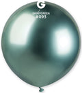 Gemar 093 Shiny Green 48cm 19 Inch GB150 Latex Luftballons