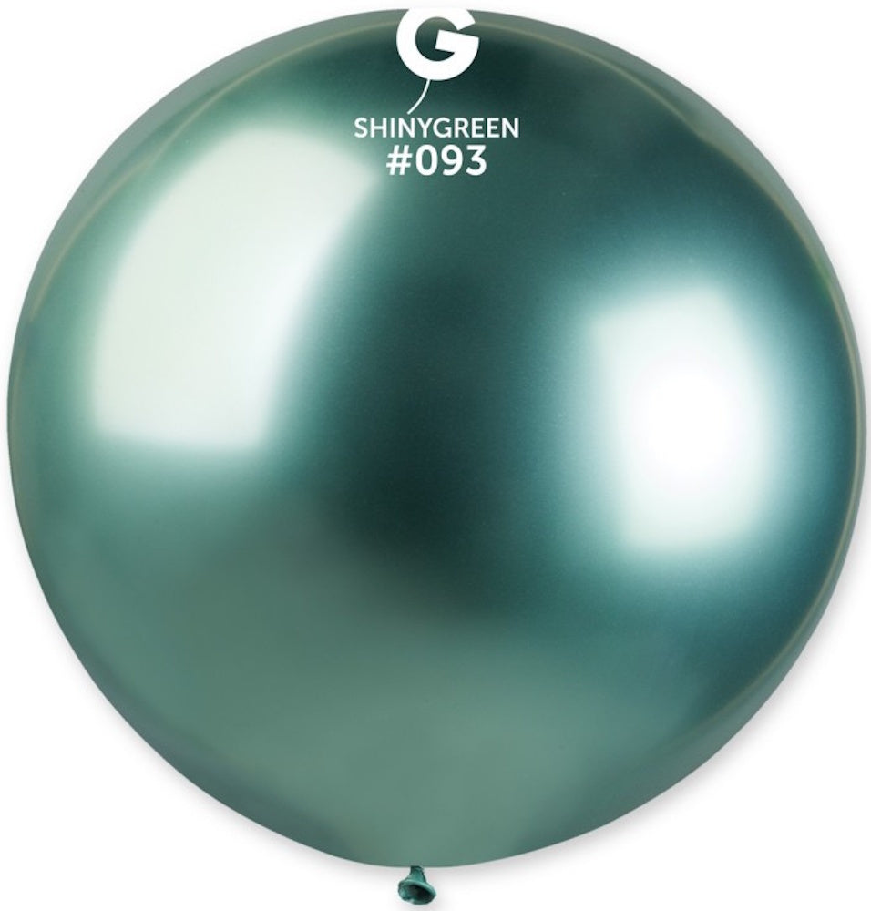 Gemar 093 Shiny Green 80cm 31 Inch Latex Luftballons