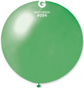 Gemar 094 Metallic Mint Green 80cm 31 Inch Latex Luftballons