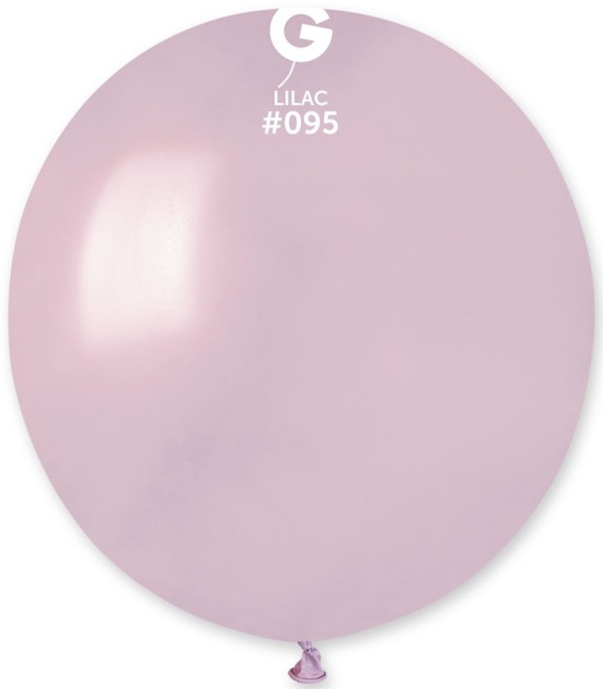 Gemar 095 Metallic Lilac 48cm 19 Inch GM150 Latex Luftballons