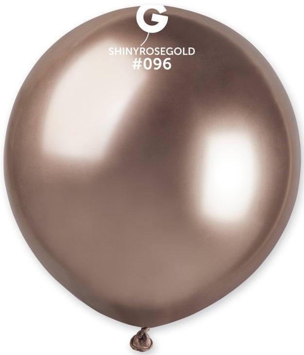 Gemar 096 Shiny Rose Gold 48cm 19 Inch GB150 Latex Luftballons