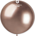 Gemar 096 Shiny Rose Gold 80cm 31 Inch Latex Luftballons