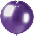 Gemar 097 Shiny Purple 80cm 31 Inch Latex Luftballons