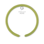 Gemar 098 Standard Green Olive 160G Modellierballons D2 Grün